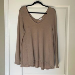 Tan sweater, size M